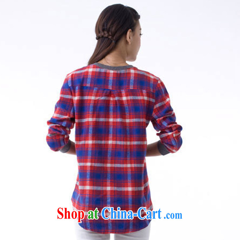 Clothing lines 2014 autumn and winter, the larger female long-sleeved shirt T solid shirt women 2036 gray XXXXXL, clothing lines, and on-line shopping