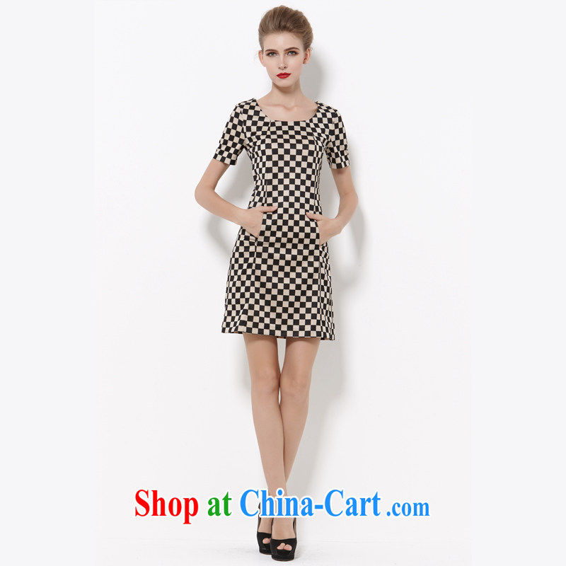 2014 Tomnrabbit new Europe and indeed the XL women dress thick sister summer B 14 290 photo color S, Tomnrabbit, shopping on the Internet
