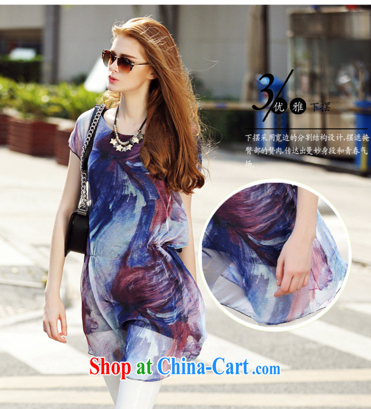 Morning would be 2015 summer new Europe and indeed the XL female thick mm 100 to ground the waist graphics thin ink imagery to stamp the long, snow-woven T shirt T-shirt blue 4 XL pictures, price, brand platters! Elections are good character, the national distribution, so why buy now enjoy more preferential! Health