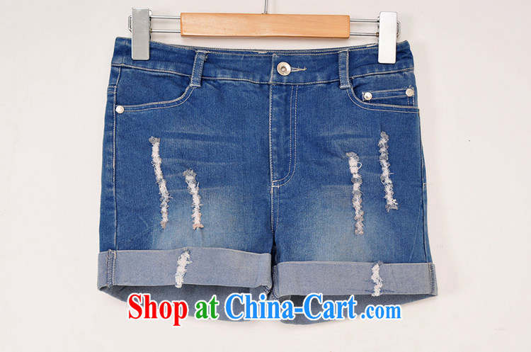 Constitution, XL girls denim jeans 2015 new Korean summer stylish sexy hot pants thick mm video long leg shorts thick sister denim hot pants blue 4 XL pictures, price, brand platters! Elections are good character, the national distribution, so why buy now enjoy more preferential! Health