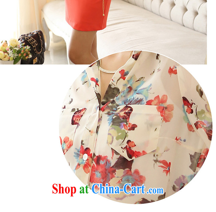 Michael Scott, summer 2014 new Korean version, long load, shirt female short-sleeved snow woven T-shirt, large, loose shirt 1176 fancy XXL pictures, price, brand platters! Elections are good character, the national distribution, so why buy now enjoy more preferential! Health