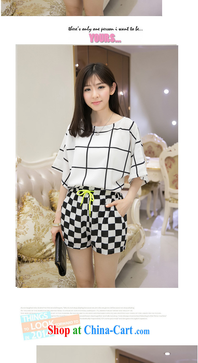 flower girl Isabelle 2014 new thick sister XL video thin black-and-white, bat sleeves snow woven shirts shorts Leisure package female D 6013 white XXXL pictures, price, brand platters! Elections are good character, the national distribution, so why buy now enjoy more preferential! Health