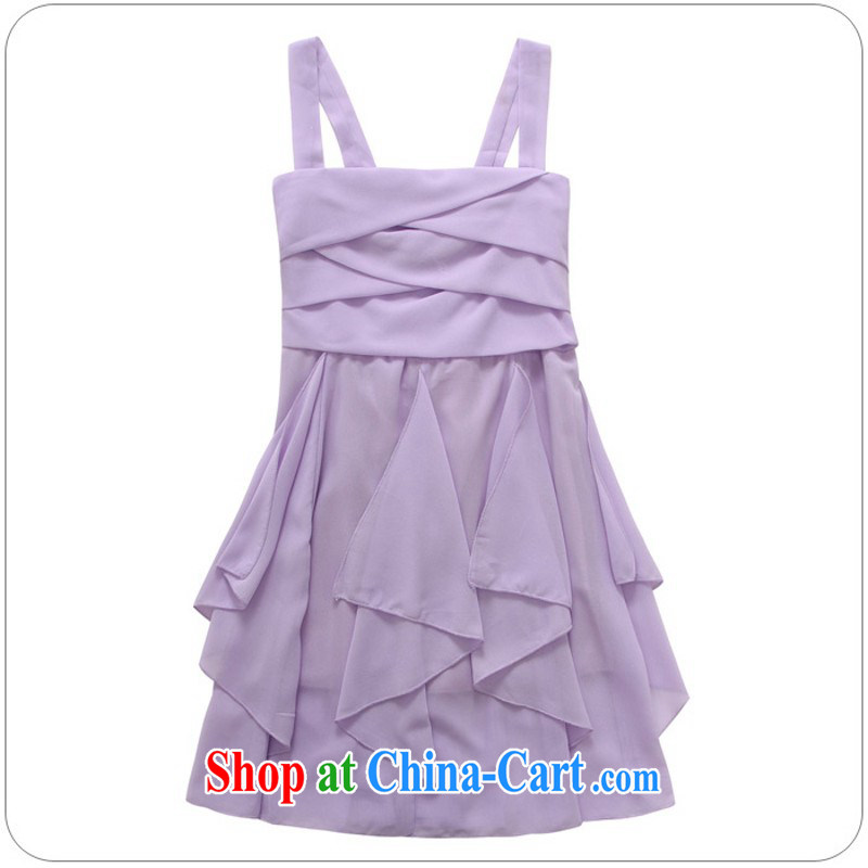 (The e-mail package, as soon as possible, to dress up, the dress 2014 summer Korean sister bridesmaid dress straps sexy dresses in yellow XXL approximately 135 - 150 jack, constitution, Jacob (QIANYAZI), the Code women's clothing, and shopping on the Internet