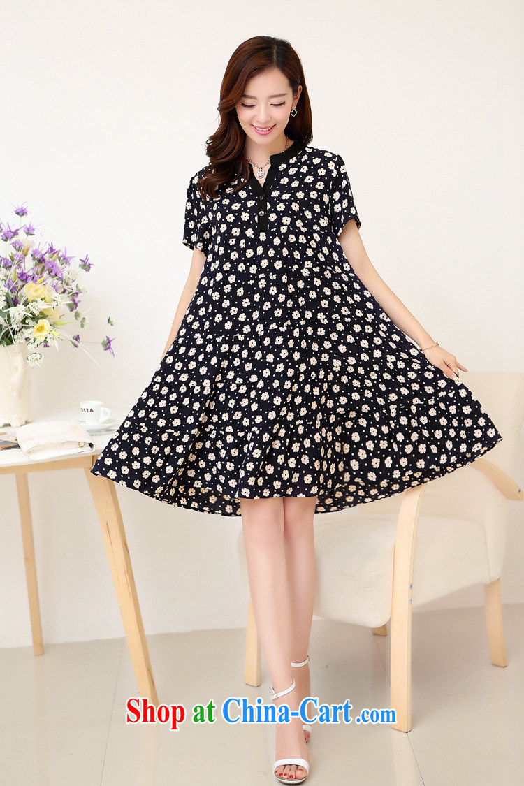 The US, the 4 XL new summer maximum code female graphics thin Korean thick sister relaxed dress MJ 169 black XXXXL pictures, price, brand platters! Elections are good character, the national distribution, so why buy now enjoy more preferential! Health