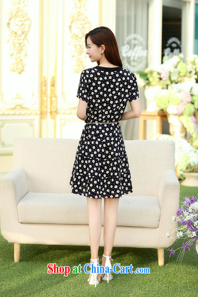 The US, the 4 XL new summer maximum code female graphics thin Korean thick sister relaxed dress MJ 169 black XXXXL pictures, price, brand platters! Elections are good character, the national distribution, so why buy now enjoy more preferential! Health