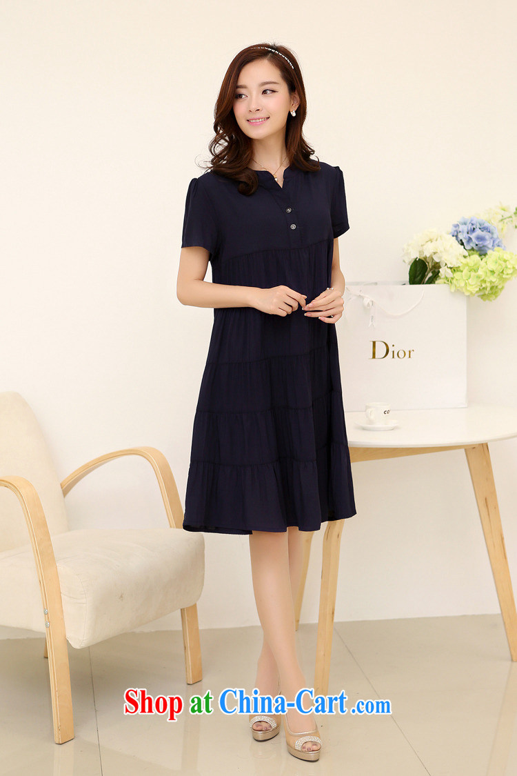 The US, the 4 XL new summer maximum code female graphics thin Korean thick sister relaxed dress MJ 169 black XXXXL pictures, price, brand platters! Elections are good character, the national distribution, so why buy now enjoy more preferential! Health