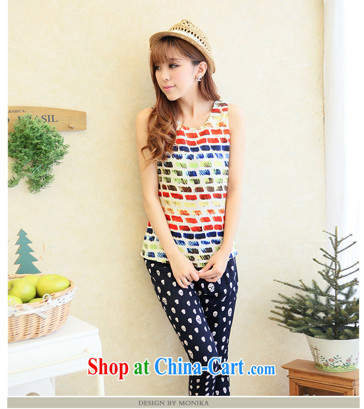 mm thick summer 2014 larger female Korean version of the new, thick sister graphics thin stamp casual vest cultivating straps figure color XXXXL pictures, price, brand platters! Elections are good character, the national distribution, so why buy now enjoy more preferential! Health