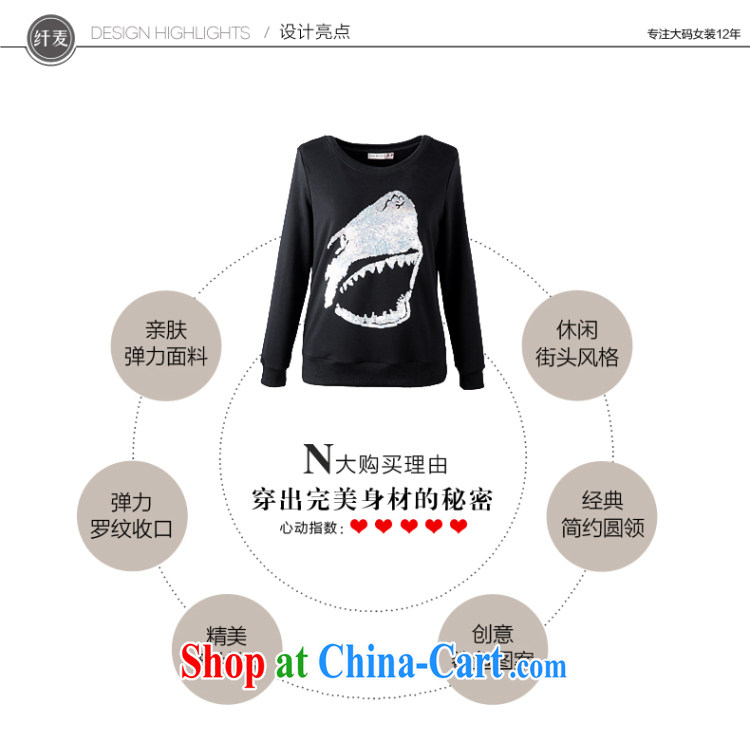 The Mak larger women fall 2014 with new thick mm video thin stylish 100 ground long-sleeved sweater girl T pension 43,196 black 5 XL pictures, price, brand platters! Elections are good character, the national distribution, so why buy now enjoy more preferential! Health