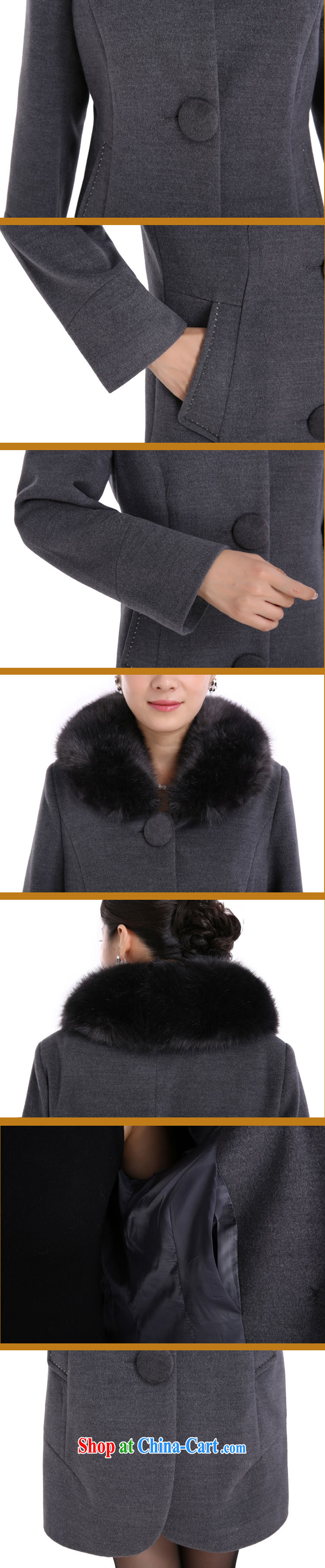 The line spend a lot, girls winter new Korean video thin thick MM to remove hair in long, loose hair is thicker jackets warm 4723 - 4 dark gray 5 XL pictures, price, brand platters! Elections are good character, the national distribution, so why buy now enjoy more preferential! Health