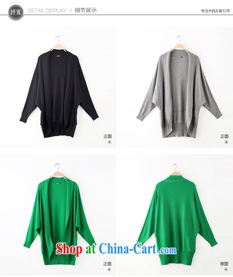 Slim, Mr Big, women fall 2014 installation of new, thick mm stylish cardigan knit sweater jacket MS - C - 14 L 2290 green 2 XL pictures, price, brand platters! Elections are good character, the national distribution, so why buy now enjoy more preferential! Health