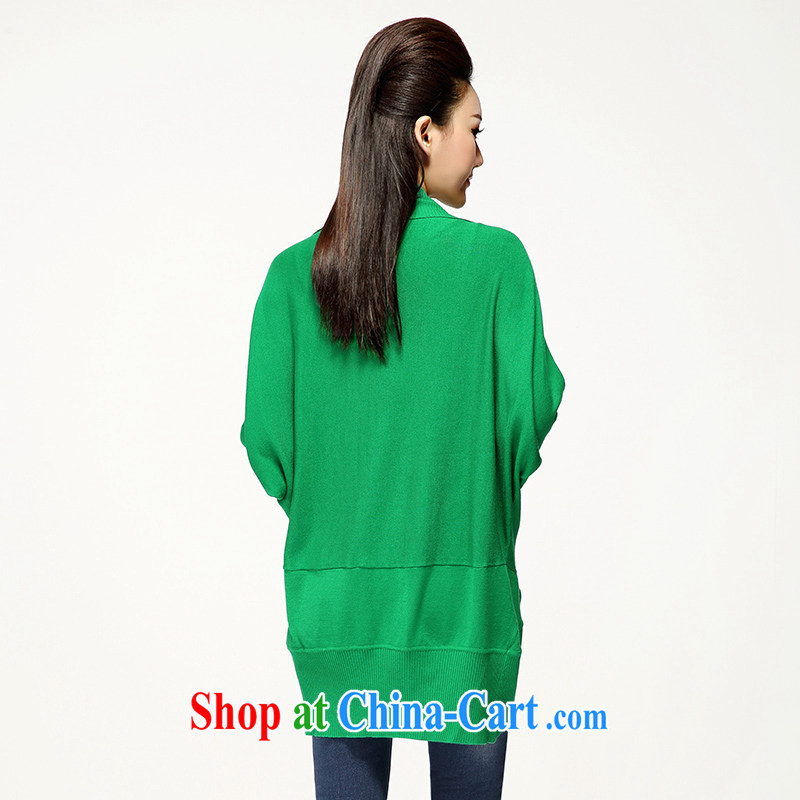 Former Yugoslavia, Mr Big, women fall 2014 with new, thick mm stylish cardigan knitted T-shirt jacket MS - C - 14 L 2290 green 2 XL, former Yugoslavia, Mak, and shopping on the Internet