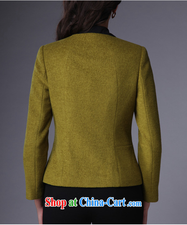 Bo-li European Women spring 2015 New Product elegance beauty wool? The short coat female 81,191 mustard green XL pictures, price, brand platters! Elections are good character, the national distribution, so why buy now enjoy more preferential! Health