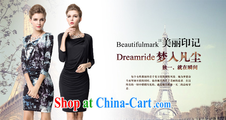 Tomnrabbit larger female long-sleeved dresses black XL pictures, price, brand platters! Elections are good character, the national distribution, so why buy now enjoy more preferential! Health