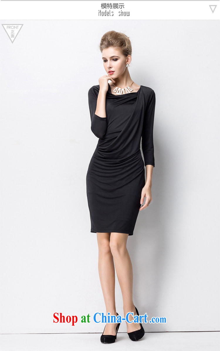 Tomnrabbit larger female long-sleeved dresses black XL pictures, price, brand platters! Elections are good character, the national distribution, so why buy now enjoy more preferential! Health