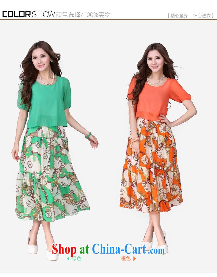 Constitution Yi XL beach skirt 2015 new summer mm thick bohemian knocked color floral long skirt stamp snow woven dresses softness holiday skirt orange 4 XL 160 - 175 Jack pictures, price, brand platters! Elections are good character, the national distribution, so why buy now enjoy more preferential! Health
