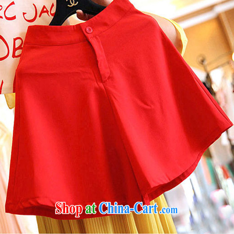 Tang year new 2015 summer edition won two kits, the female snow-woven shirts loose video thin T shirts thick MM the fat + shorts skirt letter pants and skirts/7164 2 XL 135 - 145 jack, Tang, and shopping on the Internet