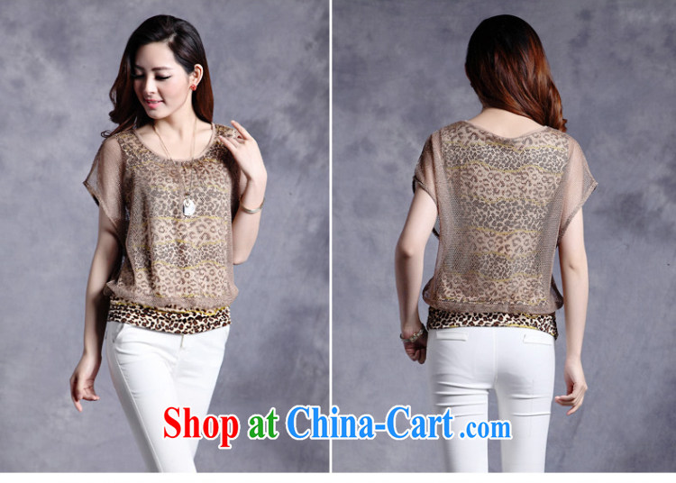 Friends Benefit from favorable summer Korean version of the greater code female thick mm thick, graphics thin, thick sister and indeed XL snow woven shirt short-sleeved apricot 2 XL pictures, price, brand platters! Elections are good character, the national distribution, so why buy now enjoy more preferential! Health