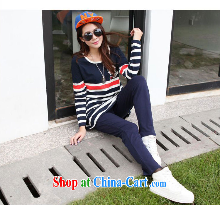 The ZORMO Code women Spring and Autumn and the fat XL Sport Kits mm thick streaks T shirt + pants 2-piece set king size code package red XXXXL pictures, price, brand platters! Elections are good character, the national distribution, so why buy now enjoy more preferential! Health