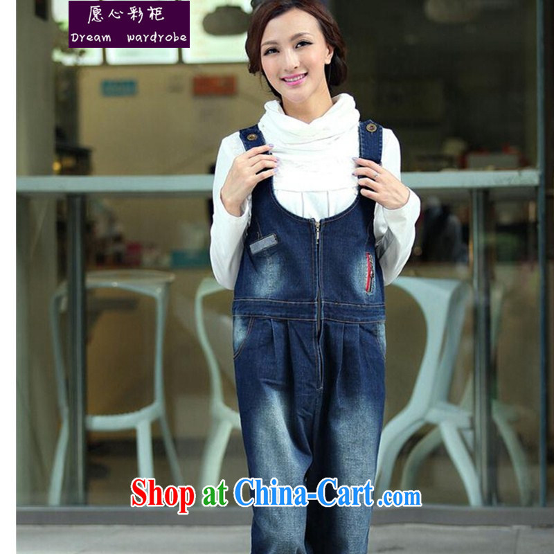 would like to heart Color cabinet 2014 autumn new pregnant women pregnant women with trouser press Korean pregnant women shoulder straps stylish spring and autumn pregnant women jeans yz picture color XXL, would like to heart color cabinets, and shopping on the Internet