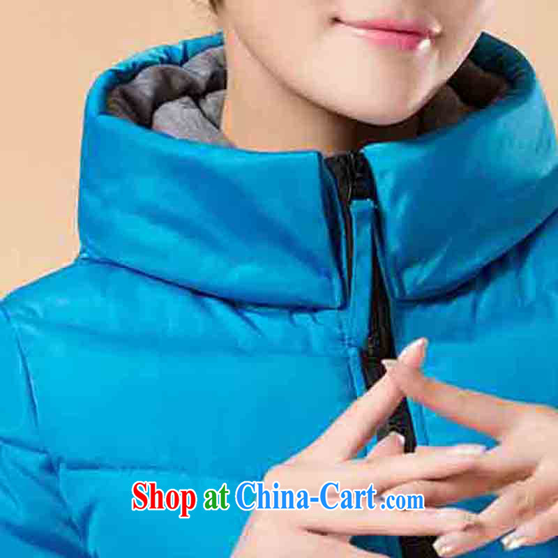 The line spend a lot, girls winter new Korean video thin thick mm minimalist tile candy colored General Section 100 a loose quilted coat 6062 - 1 the red 3 XL, sea routes, and shopping on the Internet