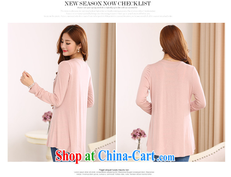 Morning would be 2015 summer new Korean version graphics thin XL ladies' simple and stylish, Ms. long, knitting garments mantle-conditioned knitted sweater jacket coat bare pink 4 XL recommendations 155 - 170 Jack pictures, price, brand platters! Elections are good character, the national distribution, so why buy now enjoy more preferential! Health