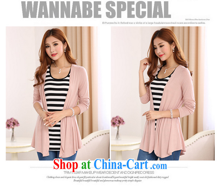 Lehman Ronnie lymalon fat people graphics thin 2015 spring new Korean version the Code women are decorated in style candy color knitting cardigan 1121 black 5 XL pictures, price, brand platters! Elections are good character, the national distribution, so why buy now enjoy more preferential! Health