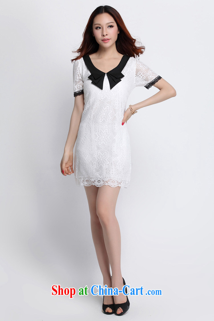 By 2015, child for long-sleeved lace dresses solid dress thick mm spring new and indeed XL female A 8082 white XXXXL pictures, price, brand platters! Elections are good character, the national distribution, so why buy now enjoy more preferential! Health