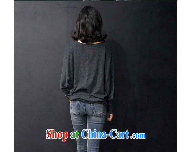 Platinum sign wave (PTLONG) the code female Korean autumn and winter, long-sleeved bat sleeves solid T-shirt, wearing a long-sleeved T-shirt black XXXXL pictures, price, brand platters! Elections are good character, the national distribution, so why buy now enjoy more preferential! Health