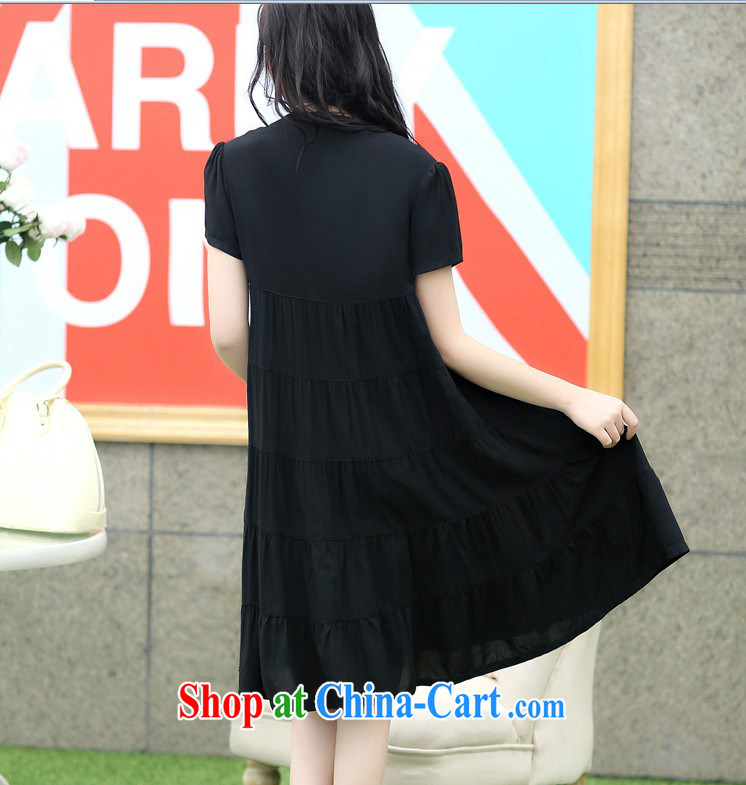 covered by the larger female 200 Jack the FAT and FAT mm video thin summer cotton dress pregnant women summer dress stylish dark blue XXXXL pictures, price, brand platters! Elections are good character, the national distribution, so why buy now enjoy more preferential! Health