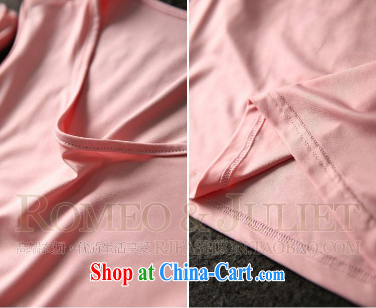 Summer female new bare shoulders stretch cotton T shirt stamp duty shorts two pack picture color XL pictures, price, brand platters! Elections are good character, the national distribution, so why buy now enjoy more preferential! Health