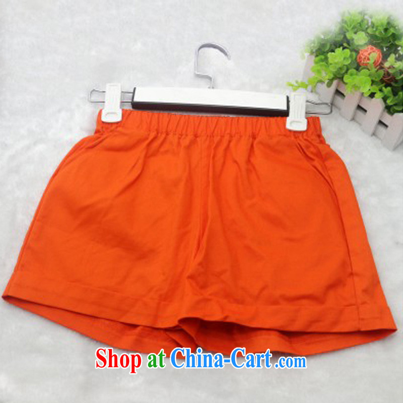 Which language is, summer 2015 women candy colored pants larger cotton shorts red-orange 4 XL _152 - 160 _ jack