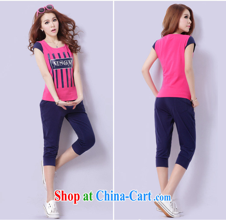 New Stylish large code, Yi Korean summer sports package short-sleeve Leisure package take gray royal blue XXL pictures, price, brand platters! Elections are good character, the national distribution, so why buy now enjoy more preferential! Health