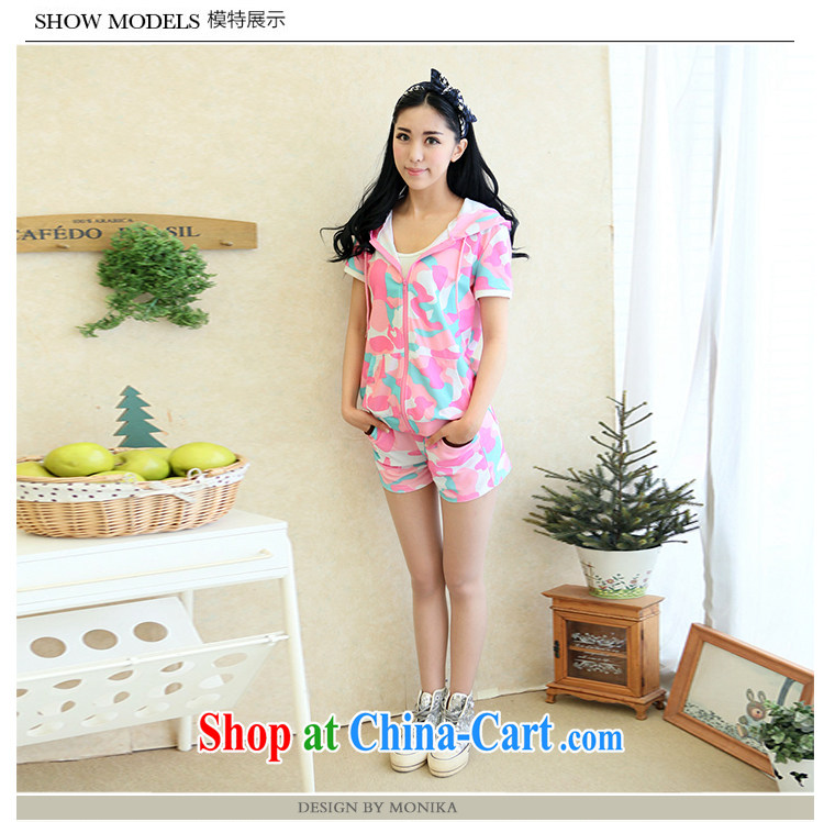 The fat XL Women fall 2014 with new Korean video thin camouflage cap T-shirt with short sleeves shorts Kit female-colored toner XXXXL pictures, price, brand platters! Elections are good character, the national distribution, so why buy now enjoy more preferential! Health