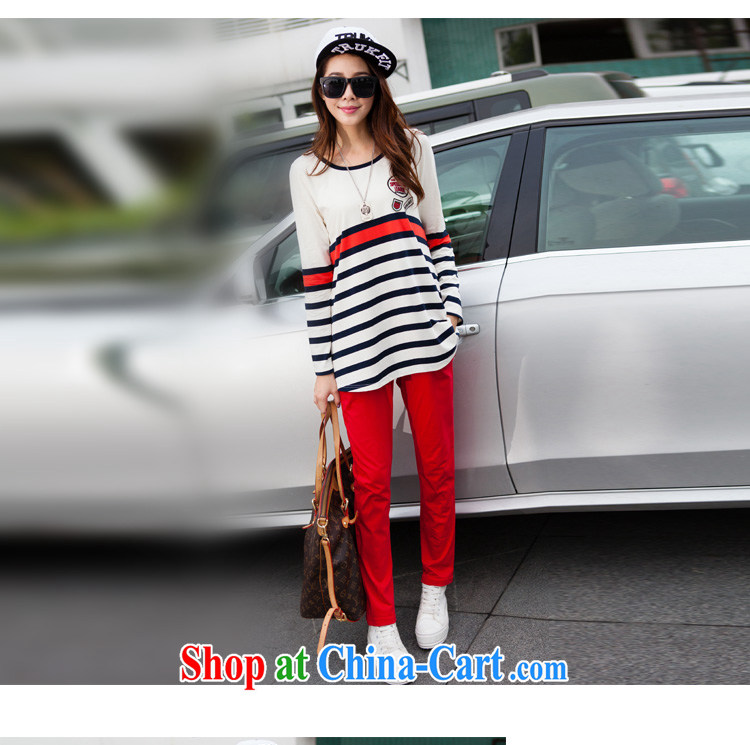 In particular, Eugenia Brizuela de Avila spring 2015 new loose the code female Kit Korean classic stripes graphics Thin women mm thick streaks T pension package red XXXXL pictures, price, brand platters! Elections are good character, the national distribution, so why buy now enjoy more preferential! Health