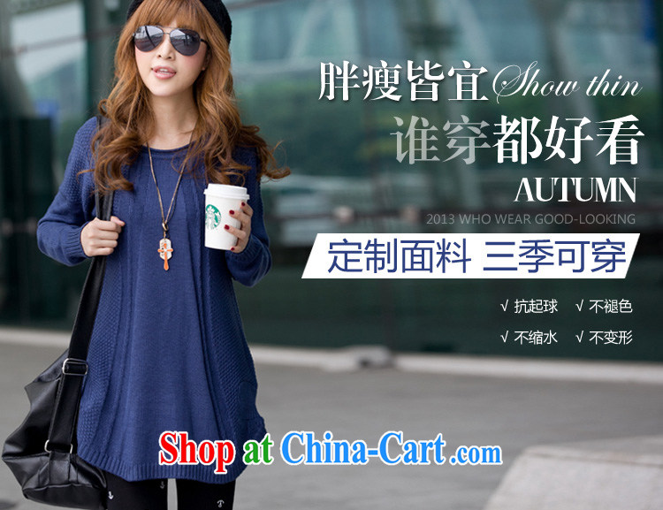 Arthur magic Yi 2015 spring new, larger female Korean version 100 on the long graphics thin large, knitted sweater girl sweater Choo leather pink 2, pictures, price, brand platters! Elections are good character, the national distribution, so why buy now enjoy more preferential! Health