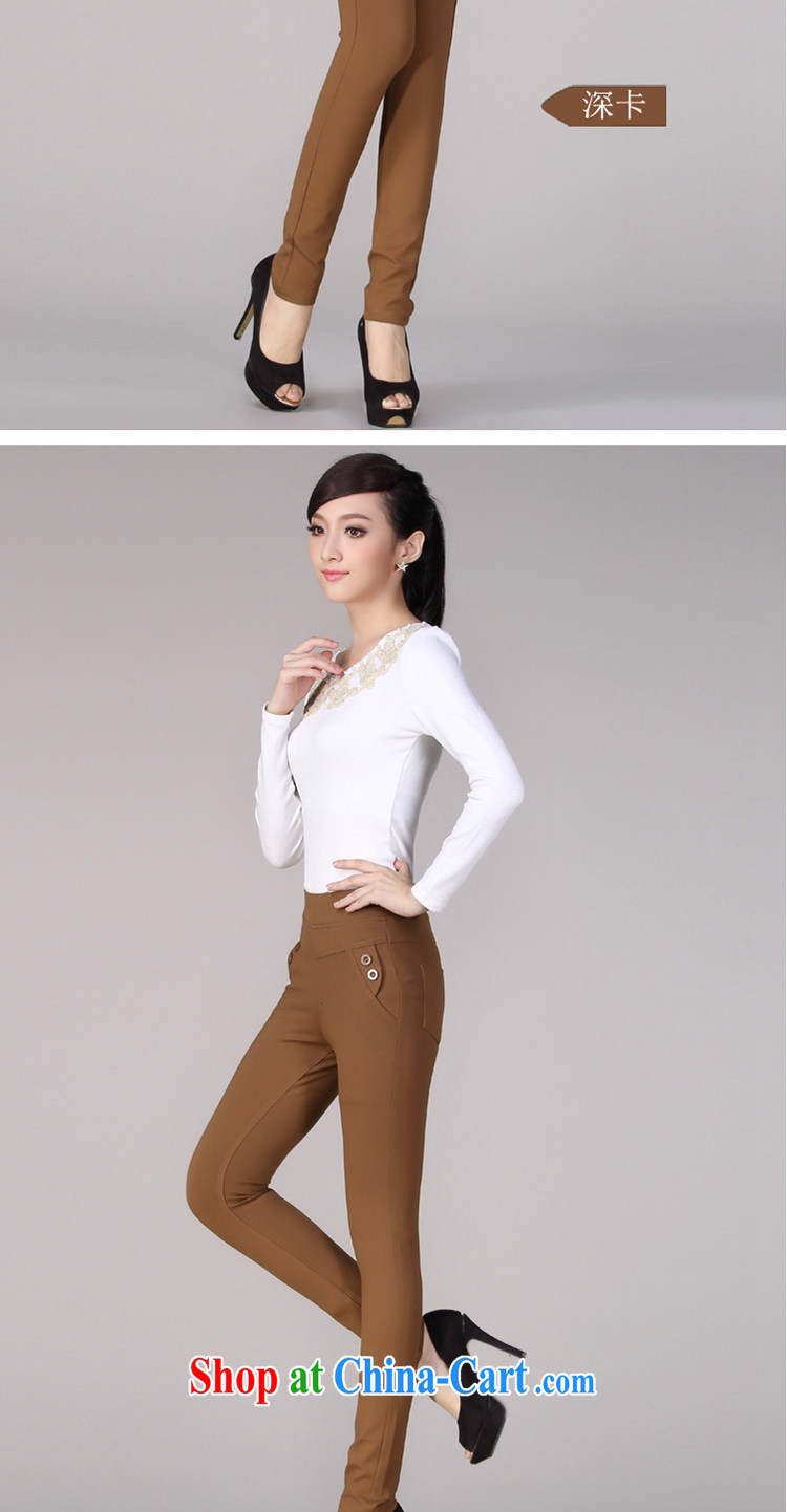 In accordance with the Philippine Korean winter new spring beauty graphics thin solid pants girls pants thick MM XL pants female Y 017 black 5 XL pictures, price, brand platters! Elections are good character, the national distribution, so why buy now enjoy more preferential! Health