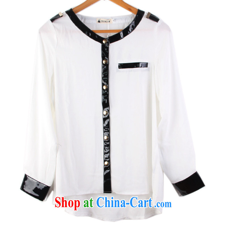Yet the Addiction, female thick mm addiction yet the code snow woven shirts Korean version loose video thin light skin long-sleeved T-shirt 2808 black XXL pictures, price, brand platters! Elections are good character, the national distribution, so why buy now enjoy more preferential! Health