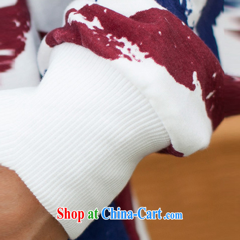 Cheuk-yan Yi Lai film in Europe and stamp duty long-sleeved cotton sweater kit fat people video thin women's clothing S 7951 maroon 3XL, Cheuk-yan Yi-lai, and, shopping on the Internet