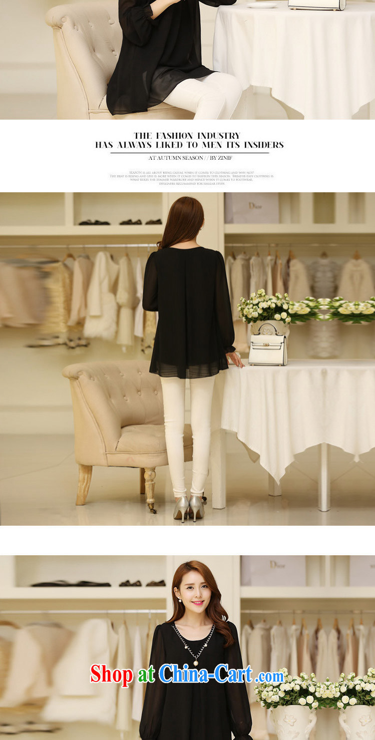flower girl Isabelle autumn 2014 the new thick MM and indeed XL loose video thin, long, snow-woven shirts T-shirt girl D 7082 black 3 XL pictures, price, brand platters! Elections are good character, the national distribution, so why buy now enjoy more preferential! Health