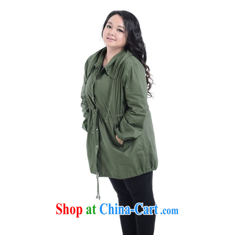 Thin (NOS) thick MM dress XL female loose video thin thin wind jacket coat A 3861 black 2 XL/200 jack, thin (NOS), online shopping