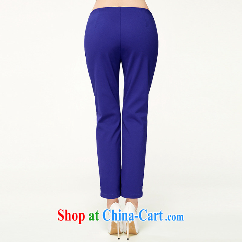 The Mak is the women fall 2014 with new thick mm stylish and simple graphics thin pants long pants cotton 43,226 blue 5 XL, former Yugoslavia, Mak, and shopping on the Internet