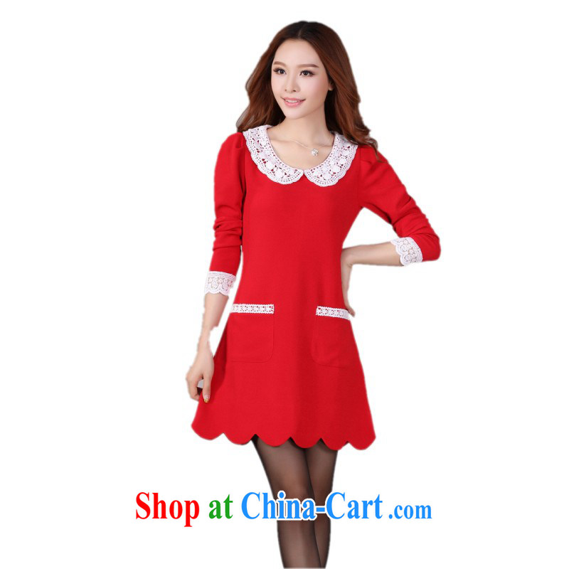 The delivery package mail as soon as possible, focusing on women's clothing XL dresses fall 2014 with lace doll for red dress so gross wedding dresses red please reference brassieres waist Data option code, constitution, Jacob (QIANYAZI), online shopping