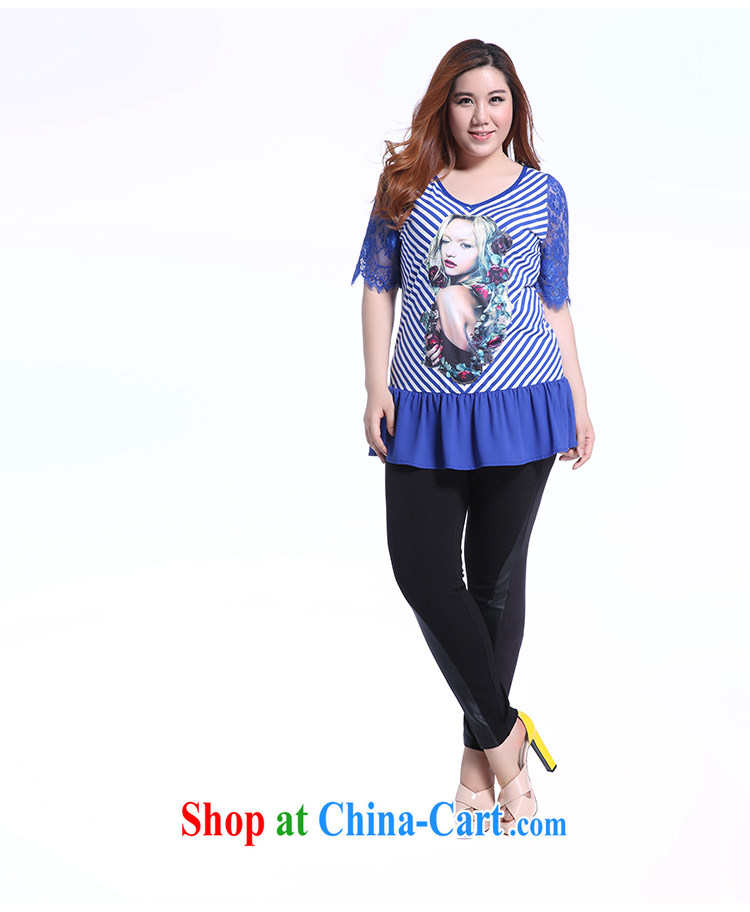 Slim LI Sau 2014 autumn new XL girls thick mm posted the embroidery stitching snow streaks woven lace knit-Q 5331 black XXXXL pictures, price, brand platters! Elections are good character, the national distribution, so why buy now enjoy more preferential! Health