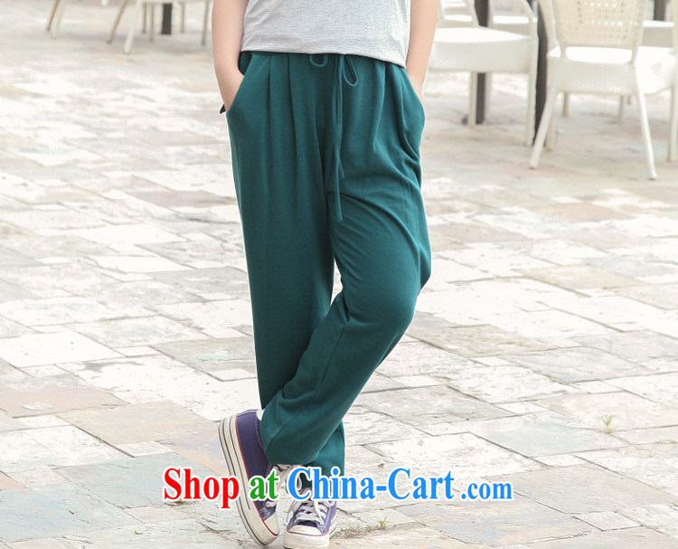 Thin (NOS) increase, female pants leisure home service loose video thin stretch Elasticated waist trousers Bonfrere looked A 8281 dark green 2 XL/160 Jack left and right pictures, price, brand platters! Elections are good character, the national distribution, so why buy now enjoy more preferential! Health