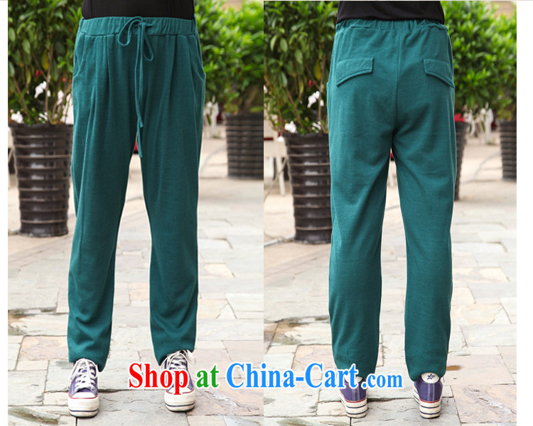 Thin (NOS) increase, female pants leisure home service loose video thin stretch Elasticated waist trousers Bonfrere looked A 8281 dark green 2 XL/160 Jack left and right pictures, price, brand platters! Elections are good character, the national distribution, so why buy now enjoy more preferential! Health