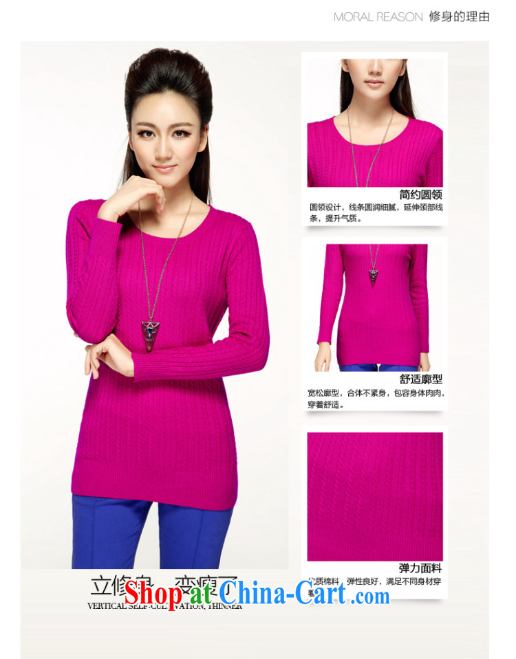 The Mak larger women fall 2014 with new thick mm stylish twist vertical streaks on 100 sweater YF - 14,053 the red 3 XL pictures, price, brand platters! Elections are good character, the national distribution, so why buy now enjoy more preferential! Health