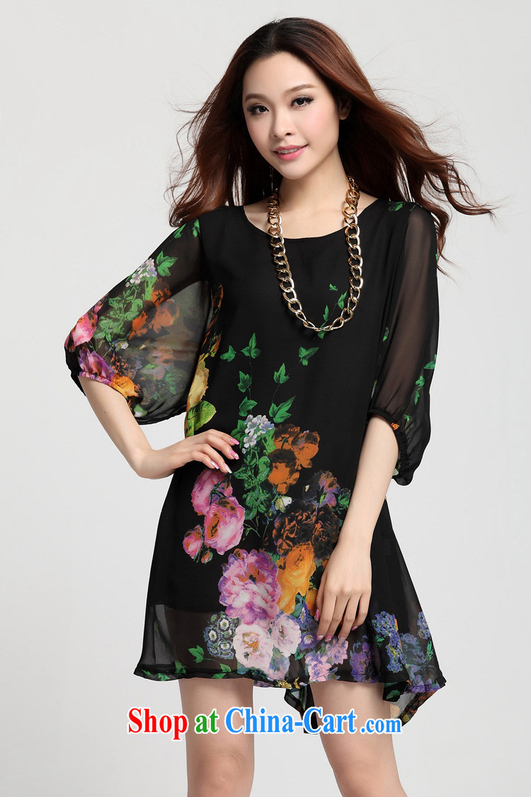 Feng Mya 2015 summer stylish graphics thin in the cuff, female snow woven dresses 72,001 #white Peony flowers XXXL . pictures, price, brand platters! Elections are good character, the national distribution, so why buy now enjoy more preferential! Health