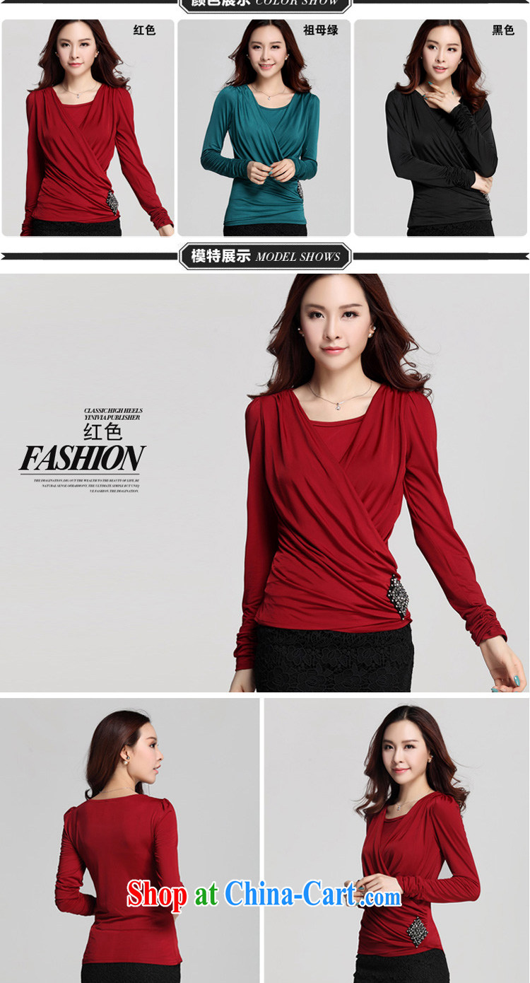 flower girl Isabelle autumn 2014 the new Korean version OL commuter female stylish double-collar, wrinkle the code cultivating solid long-sleeved T-shirt girl D 7096 black XXXL pictures, price, brand platters! Elections are good character, the national distribution, so why buy now enjoy more preferential! Health
