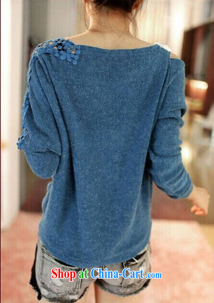 Yi Xuan, and autumn 2014 the new bare shoulders knit-Korean version hook take the shoulder sweater loose the code female woolen pullover pink XXL pictures, price, brand platters! Elections are good character, the national distribution, so why buy now enjoy more preferential! Health
