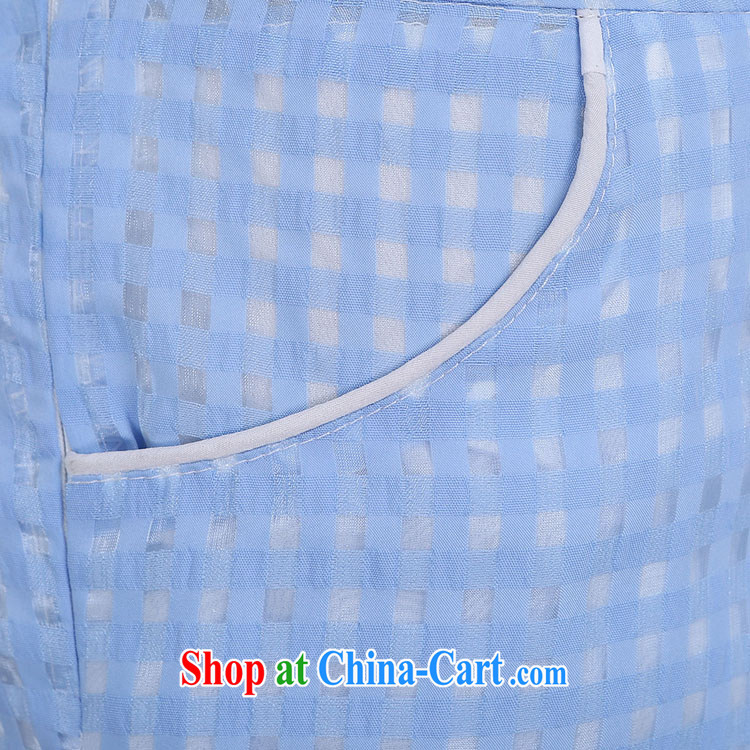 Blue Fox new Summer in Europe and America, the Korean European root yarn stylish 100 ground round-collar short-sleeve two-piece shorts plaid leisure package apricot XL pictures, price, brand platters! Elections are good character, the national distribution, so why buy now enjoy more preferential! Health